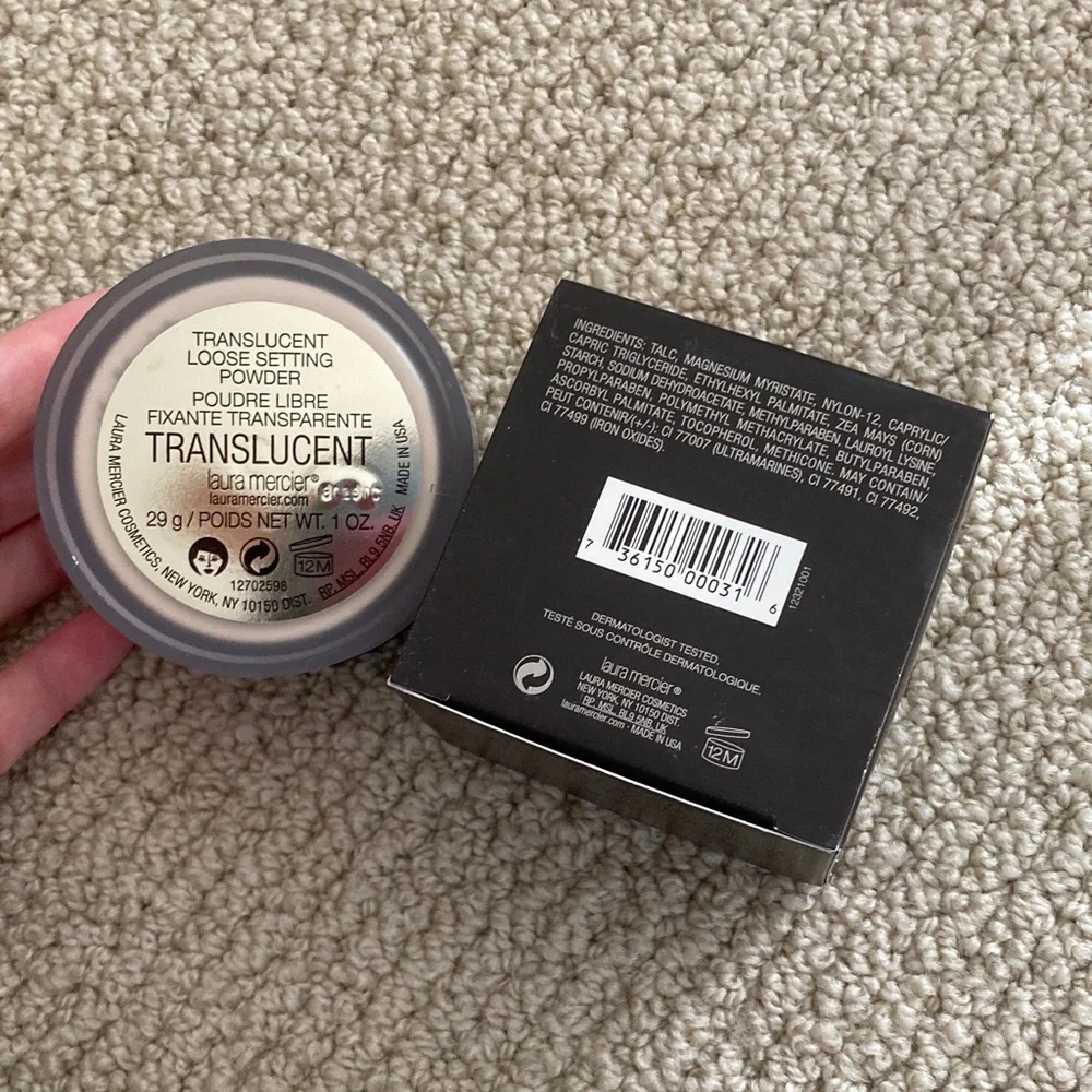 NEW Laura Mercier Translucent Loose Setting Powder Original Full Size with Box